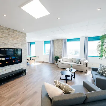 Kocasa-apartments, Penthouse, Panorama, Dachterrasse, Zwei Stellplaetze, Wifi, Waipu-tv, Billard *