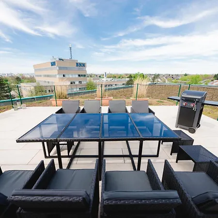 Kocasa-apartments, Penthouse, Panorama, Dachterrasse, Zwei Stellplaetze, Wifi, Waipu-tv, Billard Appartamento *